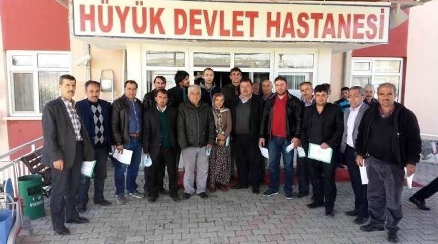 H&uuml;y&uuml;k&rsquo;te Muhtarlara Acil Sağlık Yardım Eğitimi Verildi