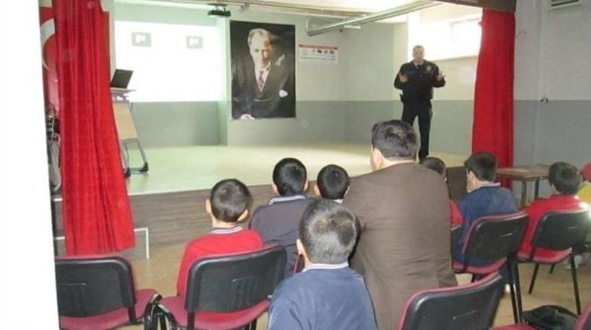 Kadışehri&rsquo;nde &Ouml;ğrencilere Zararlı Alışkanlıklarla M&uuml;cadele Semineri Verildi