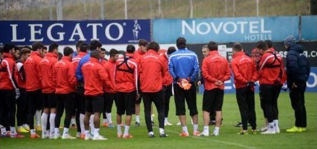 Trabzonspor&rsquo;Da Gaziantepspor Hazırlıkları &Ccedil;ift Idmanla S&uuml;r&uuml;yor 2