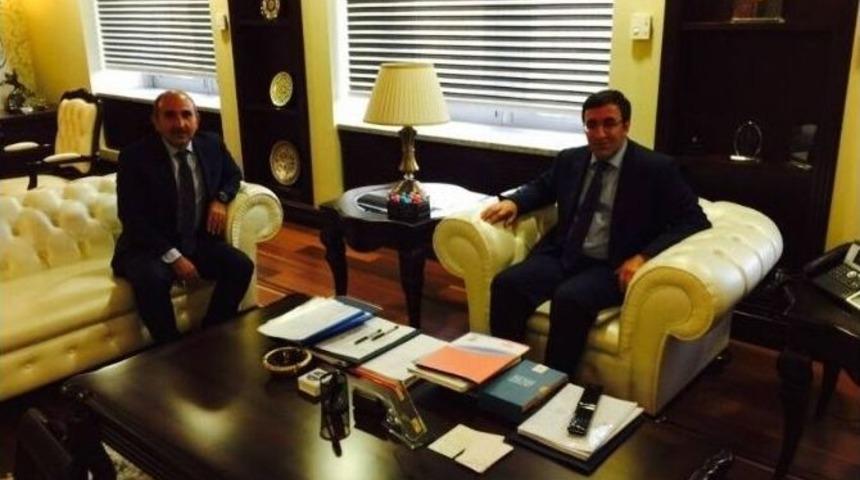 Başkan Kara İki G&uuml;nde 5 Bakanla G&ouml;r&uuml;şt&uuml;