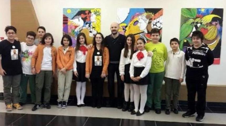 Komedyen Atalay Demirci &Ouml;ğrencilere Deneyimlerini Anlattı