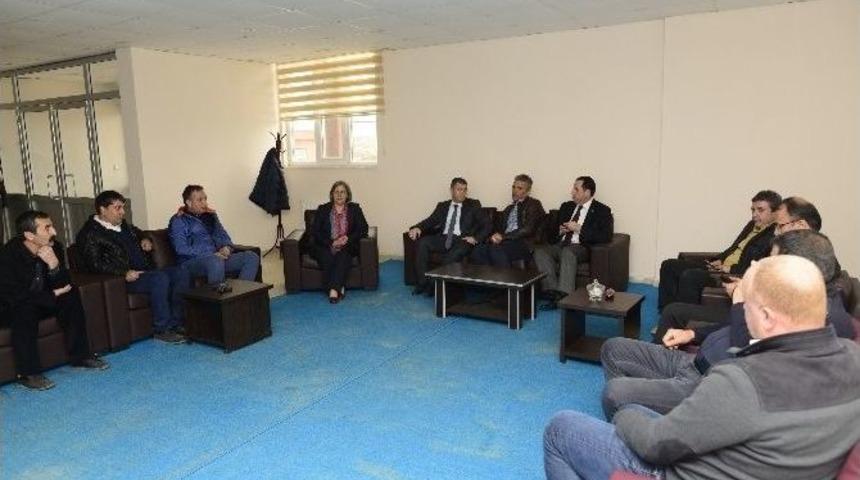 Kışanak, B&uuml;y&uuml;kşehir Belediyespor Y&ouml;netimiyle Buluştu