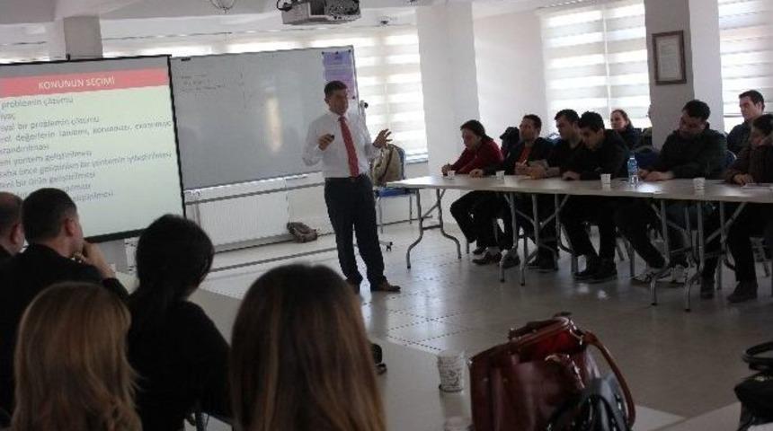 Om&uuml;sem&rsquo;den &Ouml;ğretmenlere Bilimsel Destek Eğitimi