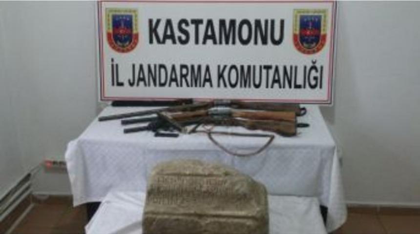 Kastamonu&rsquo;da Tarihi Taş, Ele Ge&ccedil;irildi