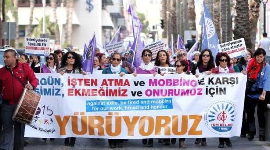 D&uuml;nya Kadın Y&uuml;r&uuml;y&uuml;ş&uuml;'nde Gerginlik