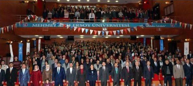 Söz Sultanları Projesi’Nin Ilk Gösterimi Burdur’Da Yapıldı