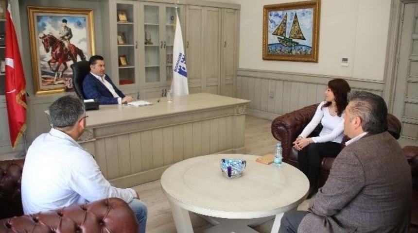 Bodrum&rsquo;da Okul M&uuml;d&uuml;r&uuml;nden Teşekk&uuml;r Ziyareti