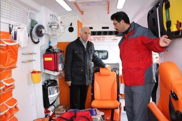 Samsun’da 11 Yeni Ambulans Hizmete Başladı