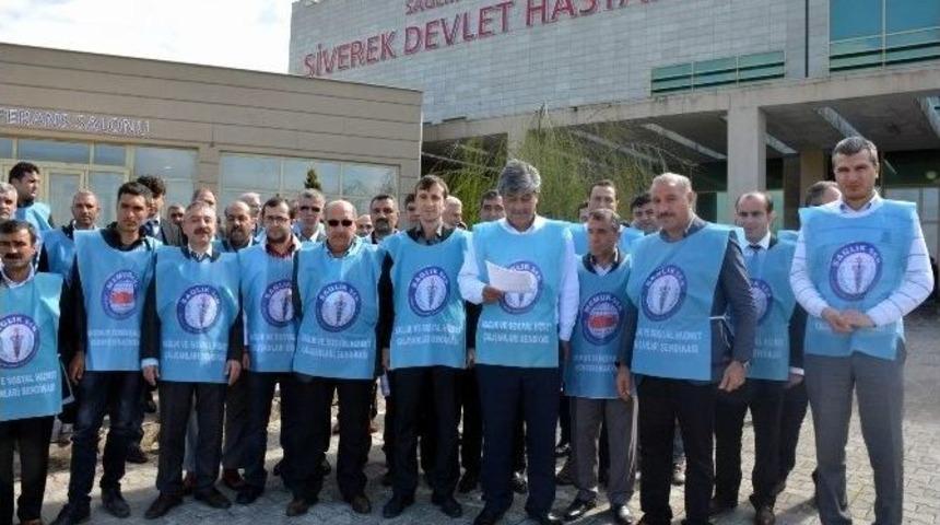 Siverek Sağlık-sen&rsquo;den Basın A&ccedil;ıklaması