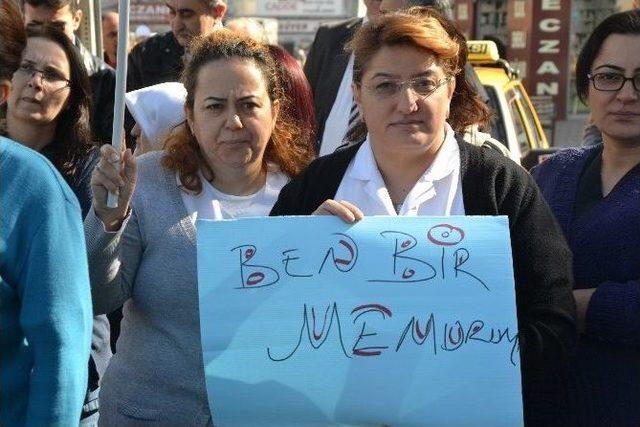Sağlık-sen &Ccedil;alışanları Sosyal Haklarının İyileştirilmesini İstedi 2