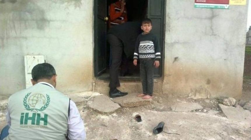 İhh&rsquo;dan Suriyeli Ailelere Gıda Yardımı