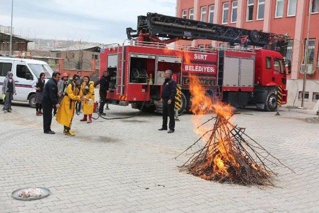 Yangın Ve Deprem Tatbikatı Ger&ccedil;eği Aratmadı 3