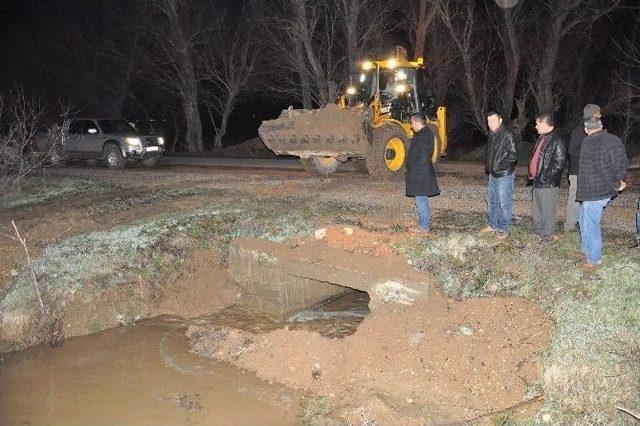 Elbistan’da Ekipler, Olası Sel Ve Taşkın İçin Teyakkuzda Bekledi