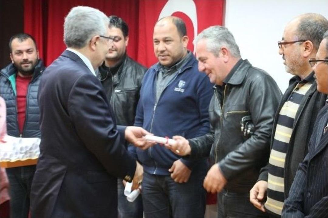 Nizip Halk Eğitim Merkezi&rsquo;nde Sertifika T&ouml;reni
