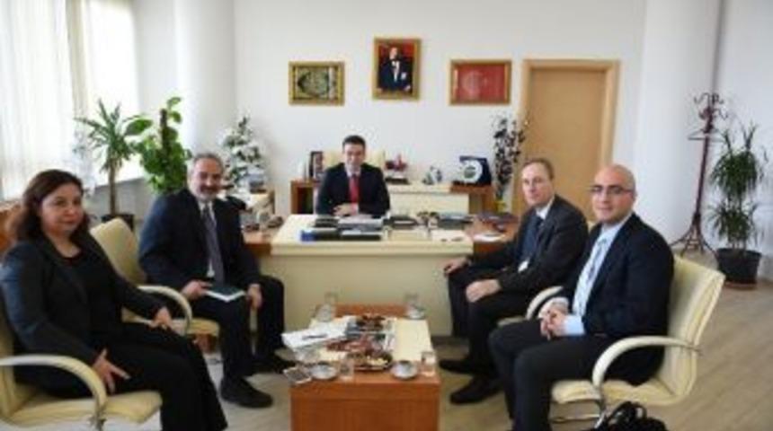 D&uuml;nya Bankası Heyetinden B&uuml;y&uuml;kşehir Belediyesine Ziyaret