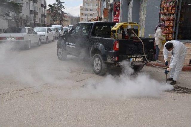 Bozüyük’te Larva Mücadelesi Başladı