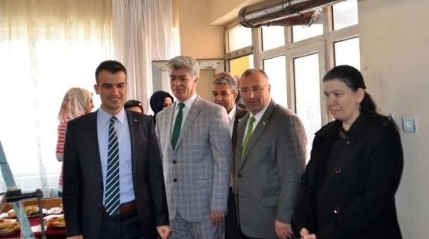 Kaymakam İnci&rsquo;den Halı Dokuma Kursu&rsquo;na Ziyaret