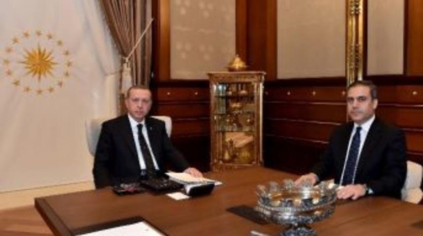 Cumhurbaşkanı Erdoğan Hakan Fidan&rsquo;ı Kabul Etti