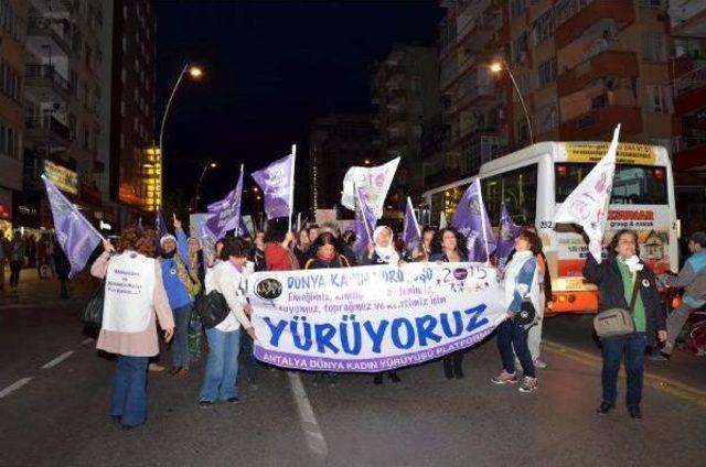 Dünya Kadınlar Yürüyüşünün Ortak Çağrısı  kadına Şiddete Son  Oldu 1