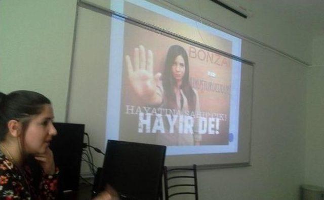 Küre Devlet Hastanesi’nden Öğrencilere Madde Bağımlılığı Semineri