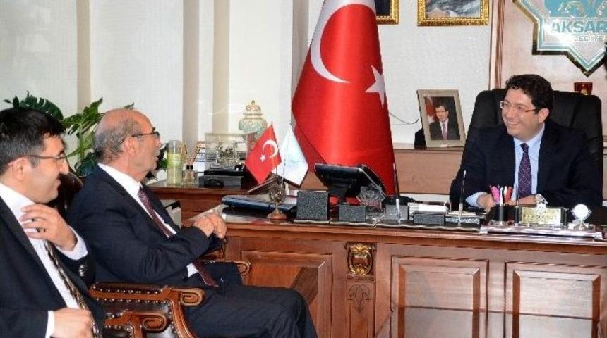 Sağlık M&uuml;d&uuml;r&uuml; S&uuml;demen&rsquo;den Başkan Yazgı&rsquo;ya Ziyaret