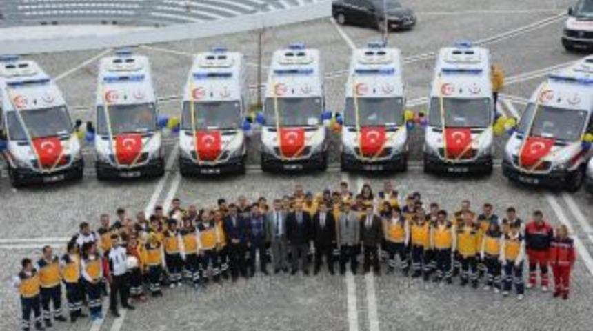 Konya&rsquo;ya 20 Yeni Ambulans