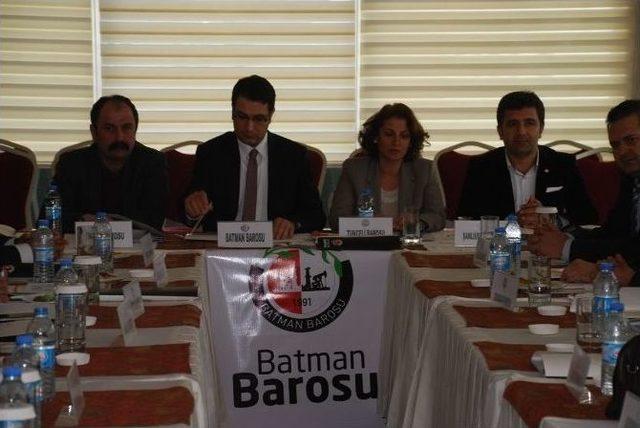 B&ouml;lge Baroları Batman&rsquo;da Toplandı 1