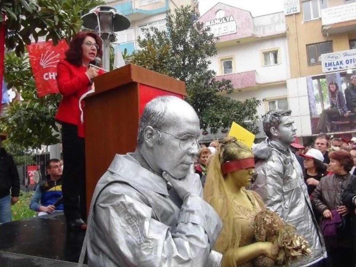 Chp&rsquo;li Aday Adayından Ş&ouml;len Havasında Tanıtım
