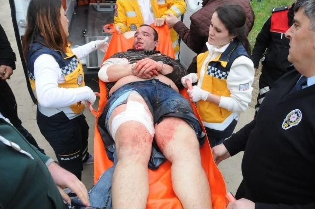 (&ouml;zel Haber) Aranan Zanlı Polisi Vurdu