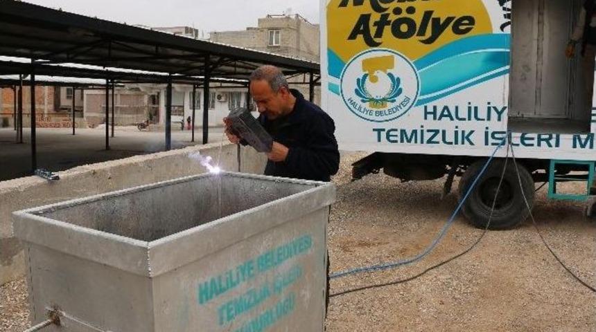 &Ccedil;&ouml;p Konteynrlarına, Mobil At&ouml;lye