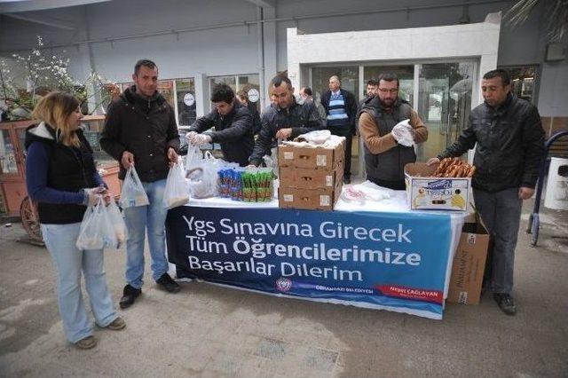 Başkan &Ccedil;ağlayan, &Ouml;ğrencileri Terminalden Uğurladı 1