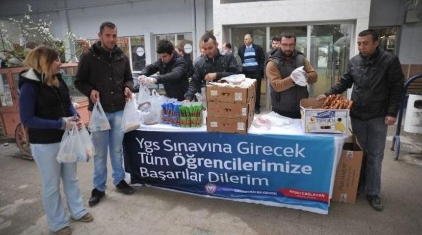 Orhangazi Belediyesi&rsquo;nden Ygs&rsquo;ye Girecek &Ouml;ğrencilere Servis Hizmeti