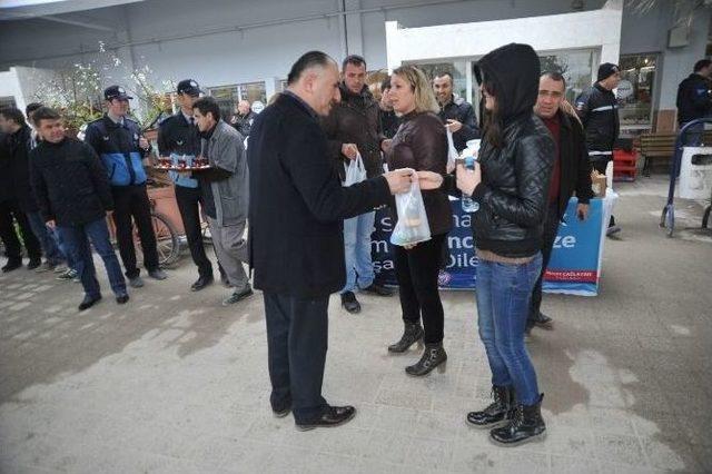 Başkan &Ccedil;ağlayan, &Ouml;ğrencileri Terminalden Uğurladı 2