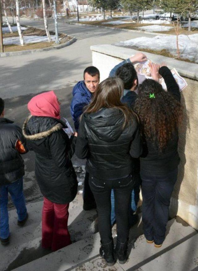 Güvenlikçiler, Hedefleri Kaldırdı Öğrenciler Yönlerini Şaşırdı