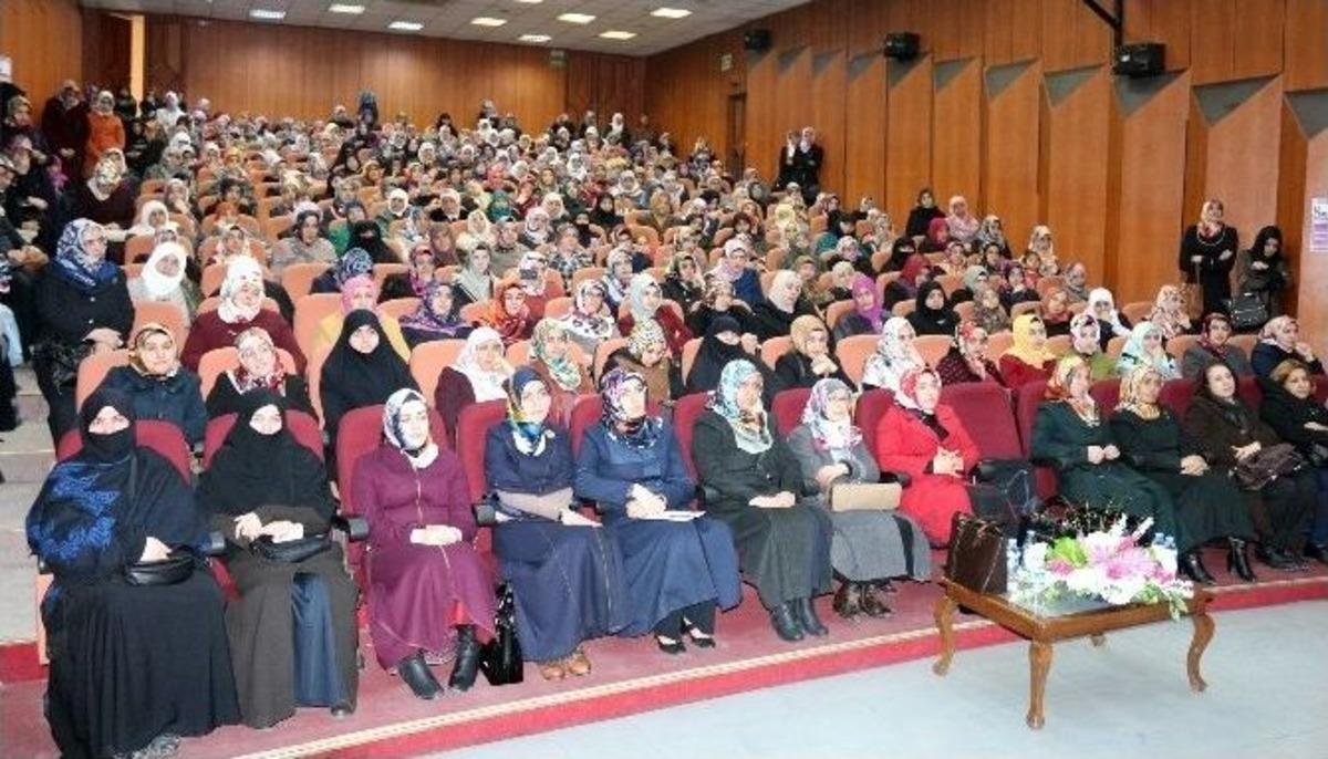 Ağrı&rsquo;da &ldquo;islam&rsquo;da Kadının Yeri Ve M&uuml;lteci Kadınlar&rdquo; Konferansı
