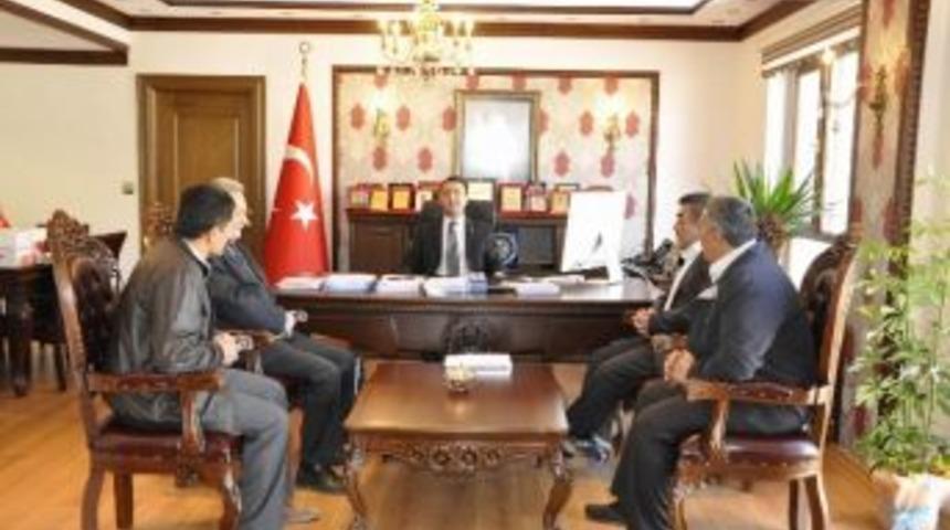 G&uuml;r&uuml;n Ziraat Odası&rsquo;ndan, Kaymakam &Ouml;zdemir&rsquo;e Ziyaret