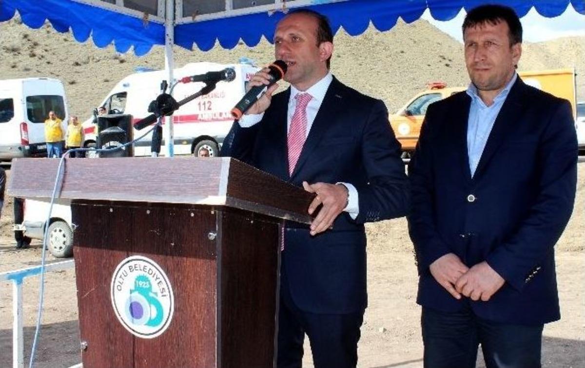 B&uuml;y&uuml;kşehir Belediyesi Oltu Canlı Hayvan Pazarı&rsquo;nın Temelini Attı