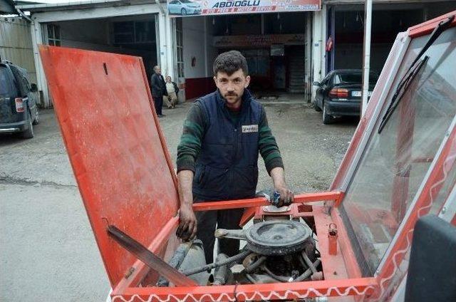 3 G&uuml;nde Tek Kişilik Otomobil Yaptı 3