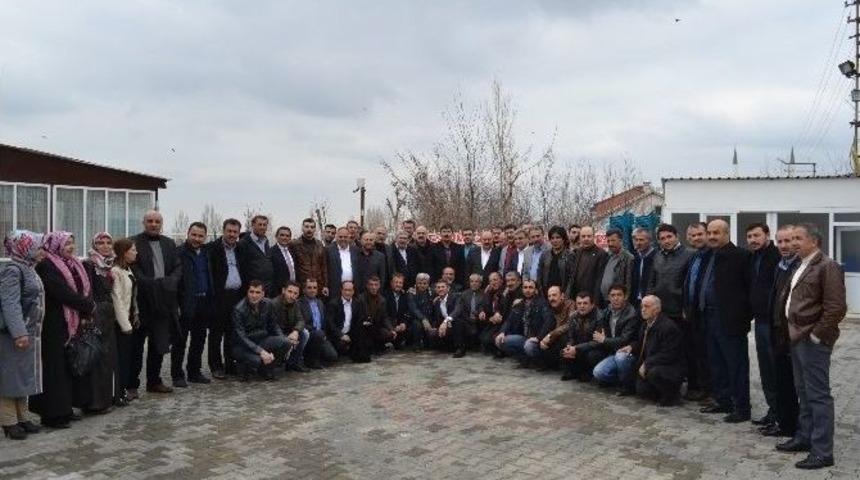 Başkan Asya, Ak Partililerle Bir Araya Geldi