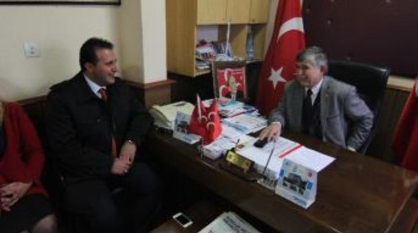 Başkan Soylu’dan Mhp Menderes İlçe Başkanına Ziyaret