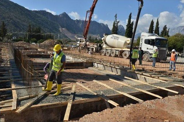 Konyaaltı Belediyesi Çöp Tesisinin Temelini Attı