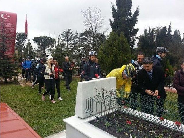 Şehitler İçin Pedal Çevirdiler 1