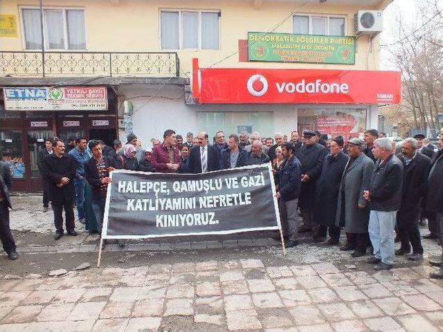 Malazgirt’te Halepçe Katliamı Kınandı