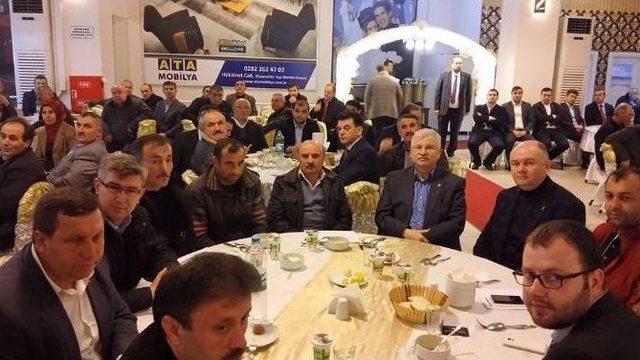 Ak Parti Tekirdağ İl Başkanlığı Mahalle Başkanları İle Buluştu 2