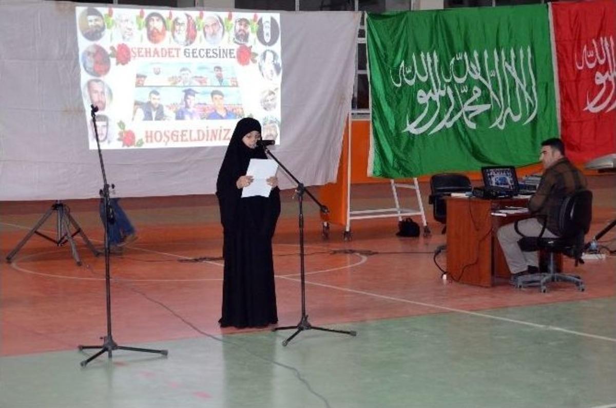 Adilcevaz&rsquo;da İslam Şehitlerini Anma Gecesi