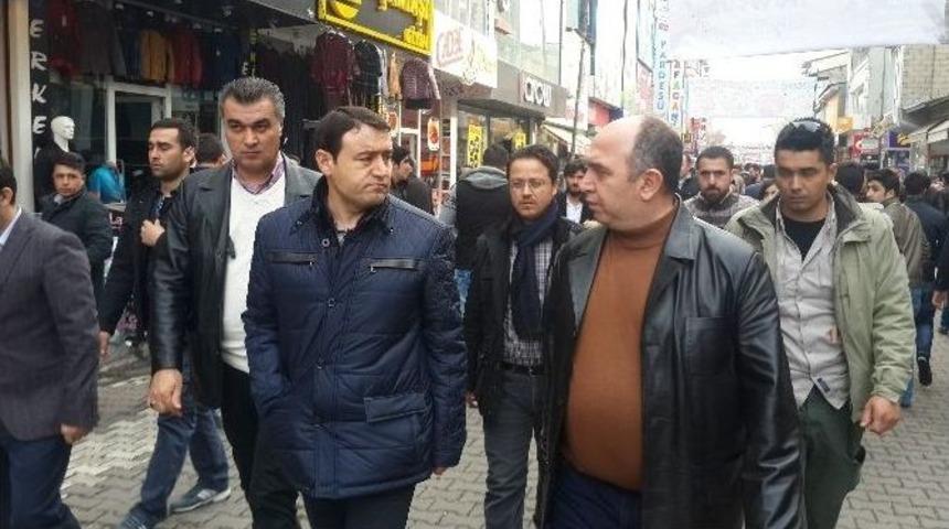 Ağrı Valisi Işın, Esnafları Ziyaret Etti