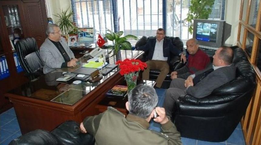 Kubali&ccedil;, Emniyet M&uuml;d&uuml;r&uuml; Ve Jandarma Komutanını Ağırladı