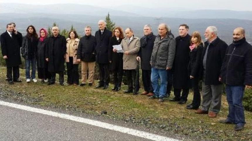 Dilovası'nda Katı Atık Tesisine Chp'lilerden Tepki
