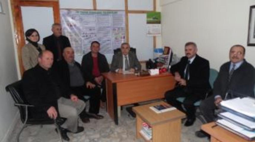 Kaymakam Arslan&rsquo;ın Sebze &Uuml;reticileri Birliği Ziyareti