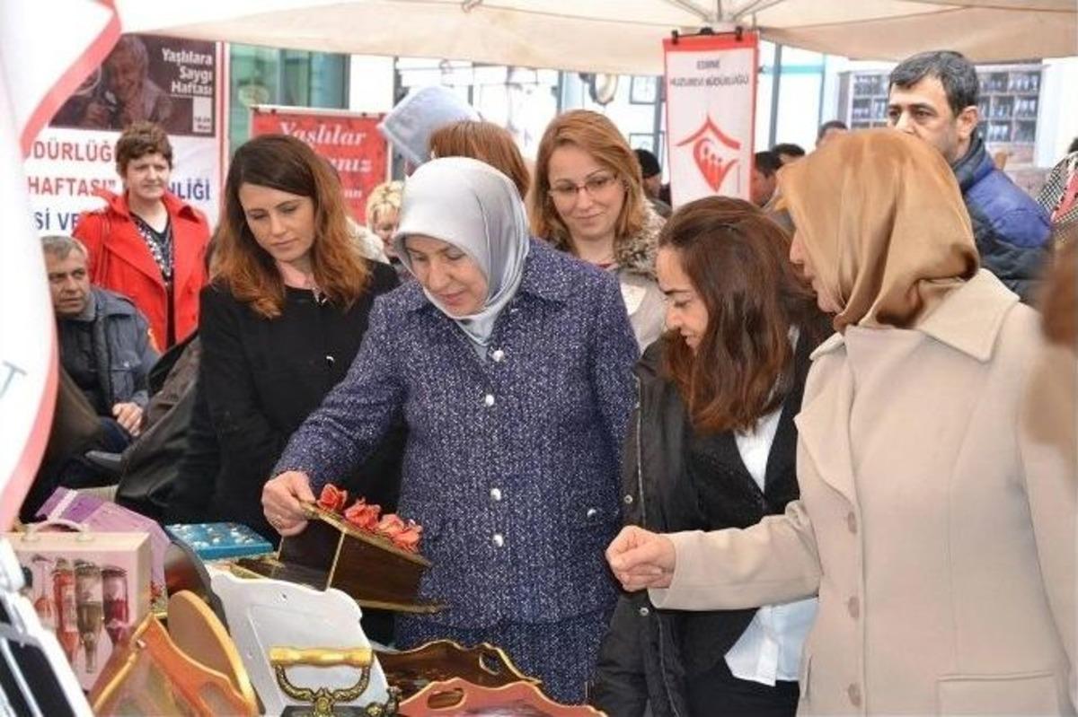 Edirne&rsquo;de &lsquo;el Emeği G&ouml;z Nuru&rsquo; Sergisi A&ccedil;ıldı